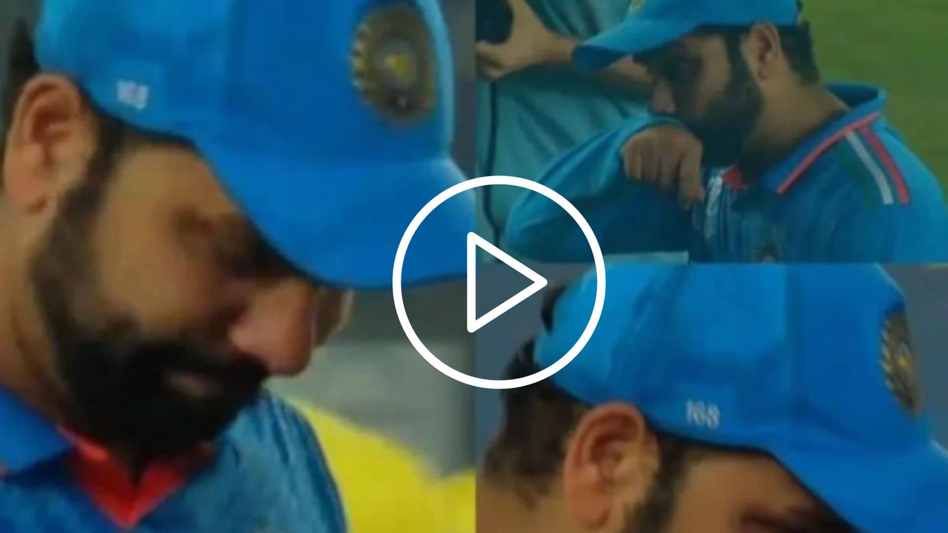 [Watch] Rohit Sharma 'Cries' After Loss To Australia In the World Cup 2023 Final